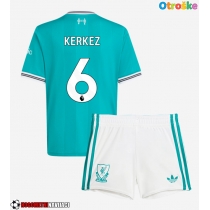 Otroške Nogometnih dresov Liverpool Milos Kerkez #6 Tretji 2025-26 Kratki rokavi (+ hlače)